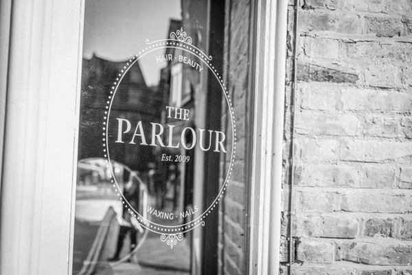 The Parlour front window